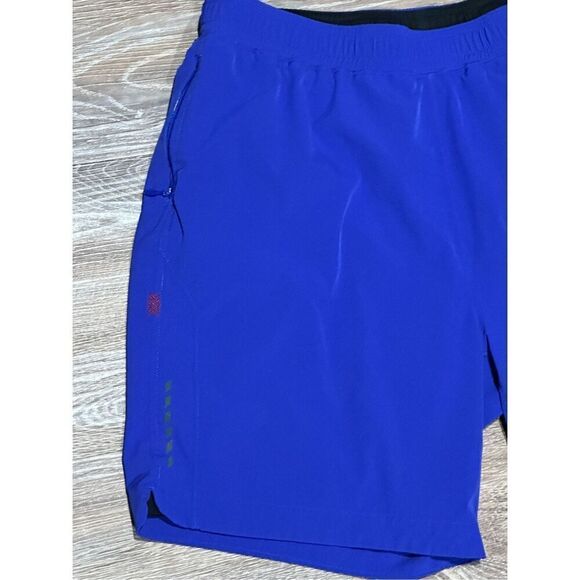 Rhone navy lined performance tech shorts L - Picture 4 of 9